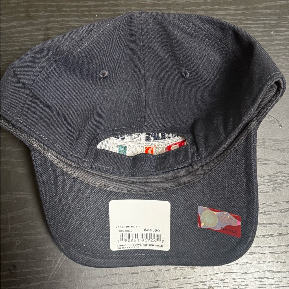 New Era 9FORTY 2023 Bad Boy Mowers Pinstripe Bowl Rutgers Adjustable Hat - Picture 3 of 3